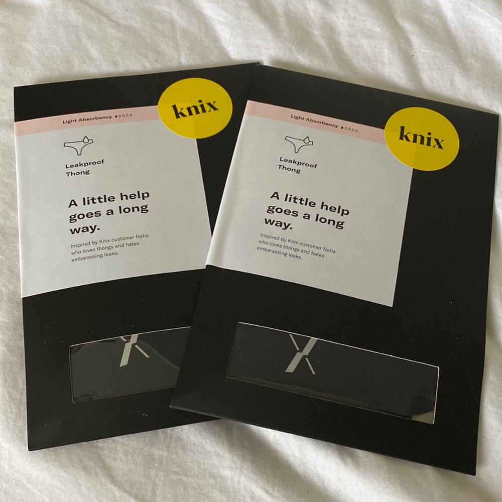 Brand New in Bag Knix Leakproof Thong